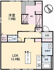 グリーングラス A棟の間取り画像