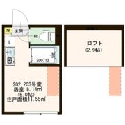 カレッジヒルズ小竹向原の間取り画像