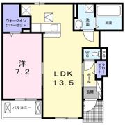 若葉Gの間取り画像