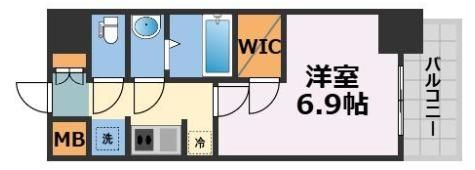 サムティ天王寺EASTの間取り画像