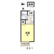 高山コーポの間取り画像