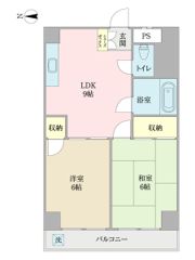 グランドール佐久間の間取り画像