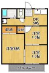 サンハイツ吉田A棟の間取り画像