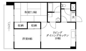 第7ゴトービルの間取り画像