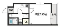 ドゥエリング千林商店街の間取り画像