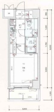 GENOVIA板橋本町green wallの間取り画像