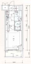 GENOVIA板橋本町green wallの間取り画像