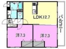 ルミナス ローズの間取り画像