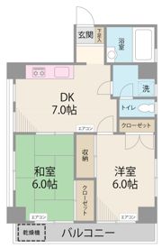 アーバンローズ日本橋の間取り画像