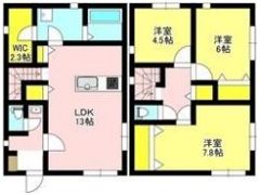倉賀野町戸建て(仮称)の間取り画像