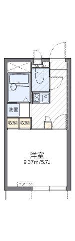 レオパレスT KブランドールⅢの間取り画像