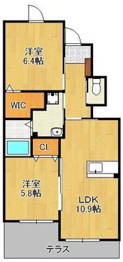 リベルテの間取り画像