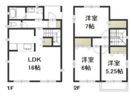 国富戸建貸家（619-4-3）の間取り画像