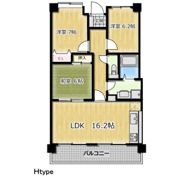 アーバンパーク緑地公園の間取り画像