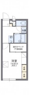 レオパレス倉敷川入の間取り画像