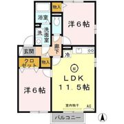 バンブーエの間取り画像