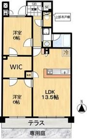 レーベンハイム戸田ソルヴィータの間取り画像