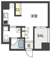 GRANDSTEADY徳井町の間取り画像
