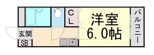 メイゾン芦屋川の間取り画像