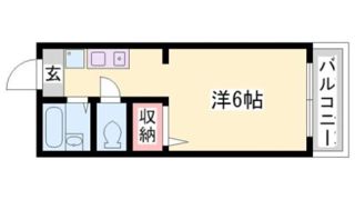 エクレール東須磨の間取り画像