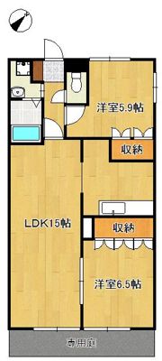 フォルティアの間取り画像