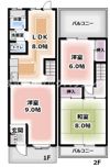 佐太中町6丁目テラスハウスの間取り画像