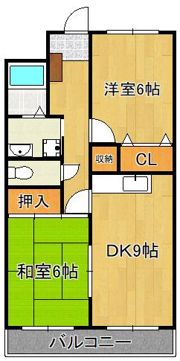 ルネッサンス宮ノ尾Iの間取り画像