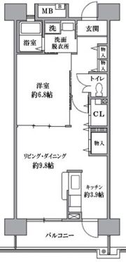 T's garden清瀬の間取り画像