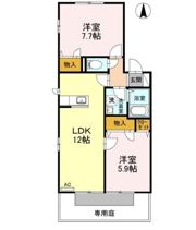 リヴェール馬木の間取り画像