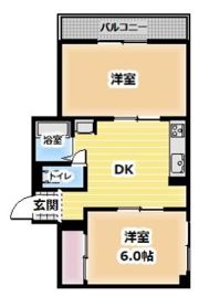 ラパンジール住吉大社の間取り画像