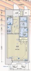 アスヴェル江戸堀の間取り画像