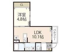 （仮）小林アパートの間取り画像