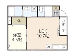 （仮）小林アパートの間取り画像