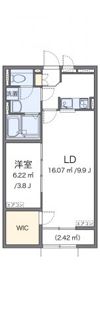 クレイノプランドールの間取り画像