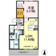 ISHIKAWA HILLS Ⅸの間取り画像