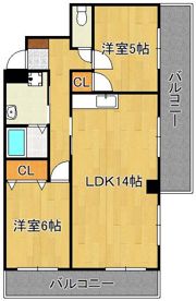 エクセル青葉台IIの間取り画像