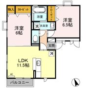 ラ メールの間取り画像