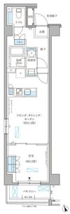 パークアクシス文京本郷の間取り画像