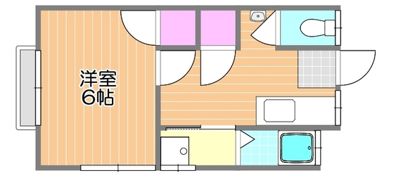 中嶋アパートの間取り画像