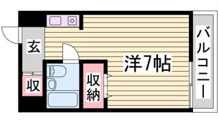 サムティ灘駅前の間取り画像