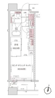 パークアクシス仙台西公園の間取り画像