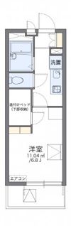 レオパレス中央の間取り画像
