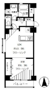 パディ初台の間取り画像