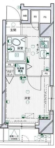 パークウェルツインズ西新宿サウスピアの間取り画像