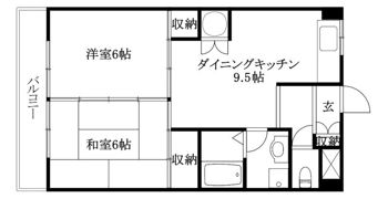 エクシード久万ノ台の間取り画像