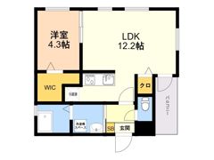 プラウド香住ケ丘の間取り画像
