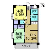 ピースフル久貴の間取り画像