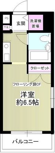 メゾン市川の間取り画像