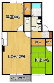 フロッシュ アインズの間取り画像