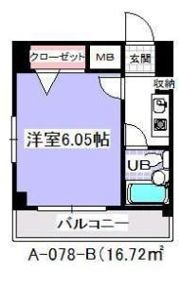 ローズガーデンA78番館(A-078)の間取り画像